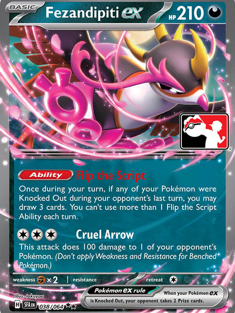 Fezandipiti ex (Series 6) #038 1