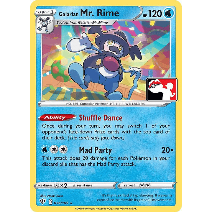 Galarian Mr. Rime #036 1