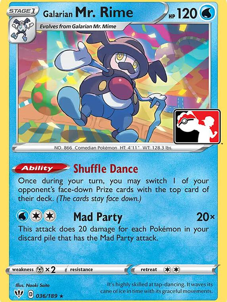 Galarian Mr. Rime #036 1