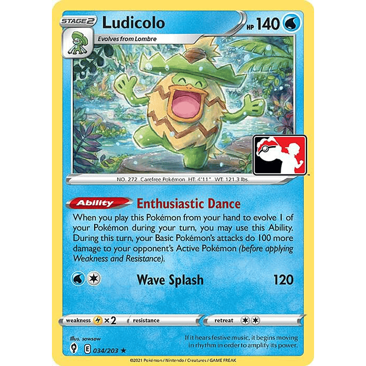 Ludicolo #034 1