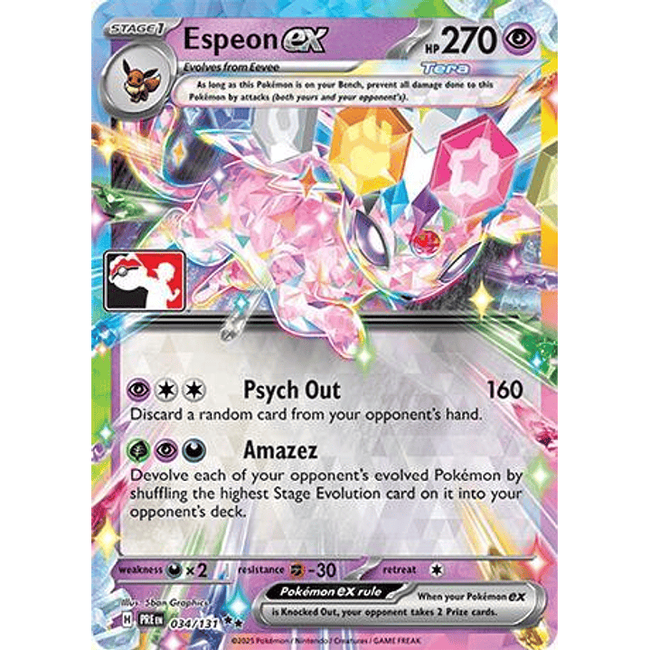 Espeon ex - 034/131 #034 1