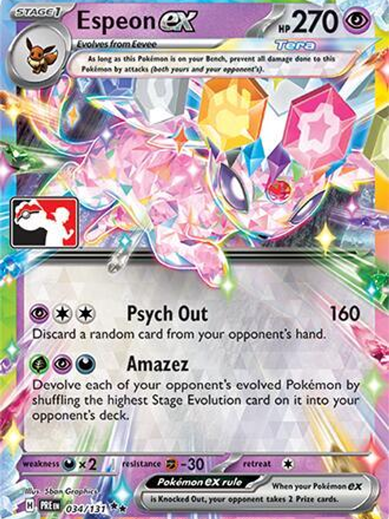 Espeon ex #034 1
