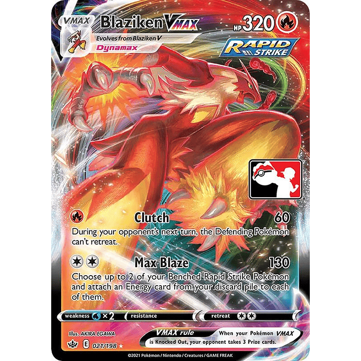 Blaziken VMAX #021 1