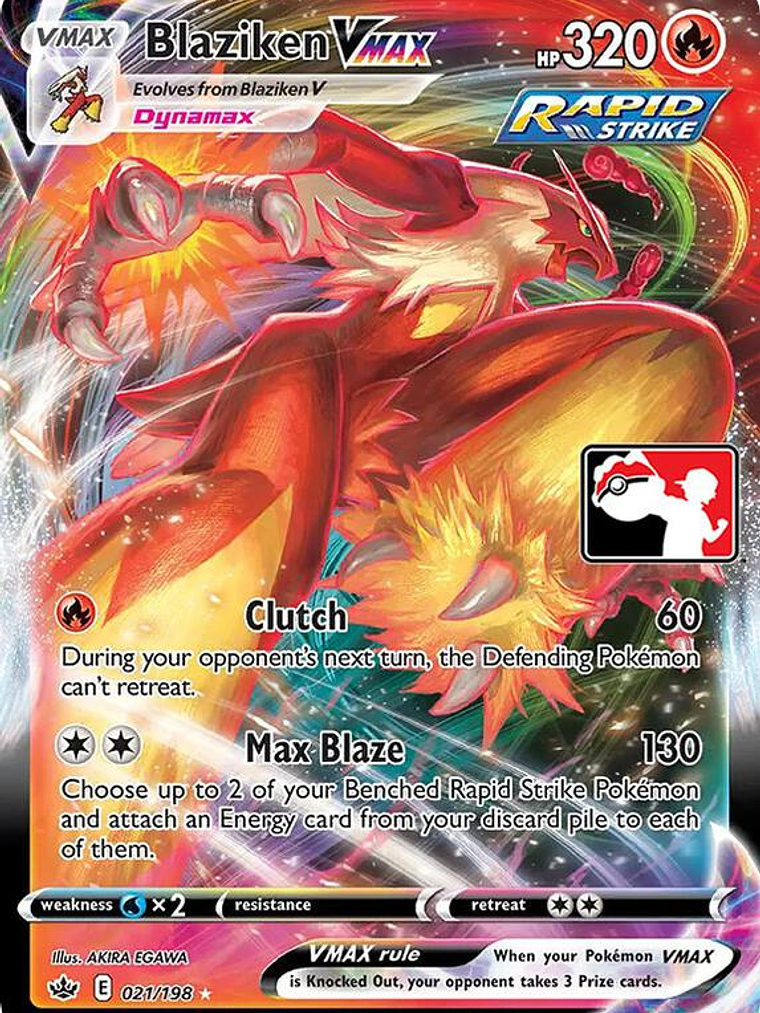 Blaziken VMAX #021 1