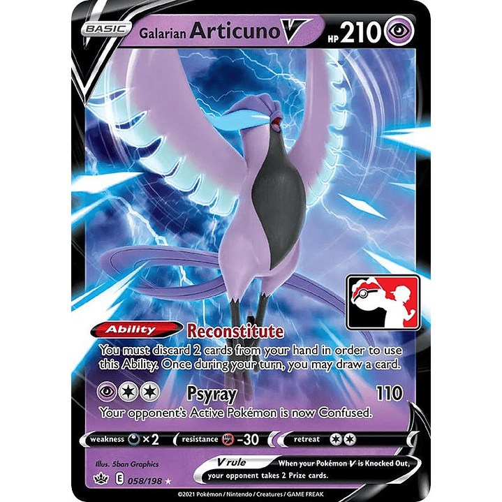Galarian Articuno V #058 1