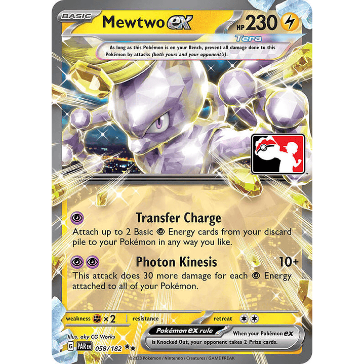 Mewtwo ex #058 1