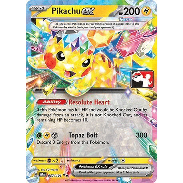 Pikachu ex - 057/191 #057 1