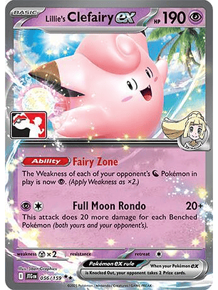 Lillie's Clefairy ex #056