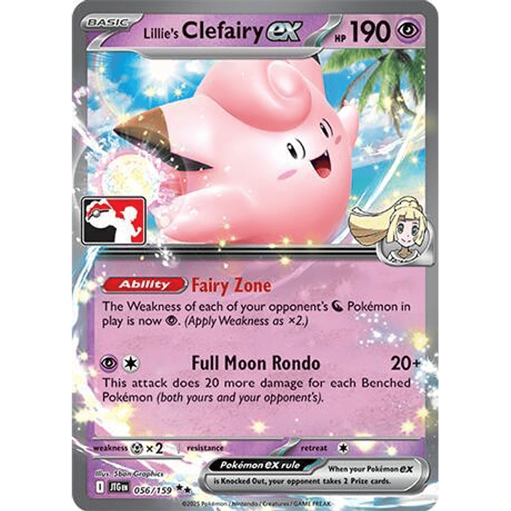 Lillie's Clefairy ex #056 1