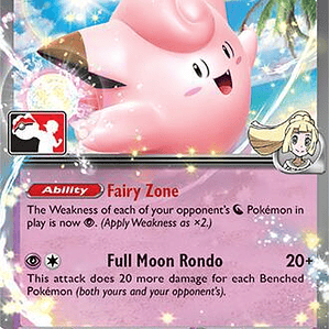 Lillie's Clefairy ex #056