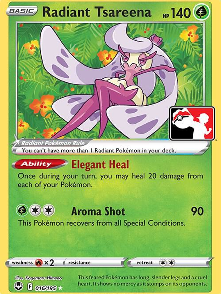 Radiant Tsareena #016 1