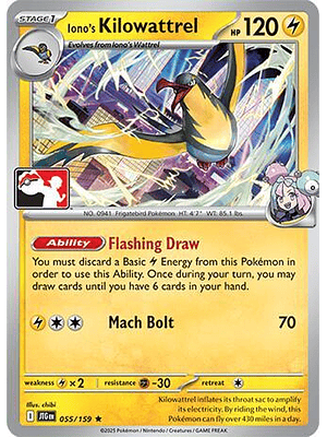Iono's Kilowattrel #055