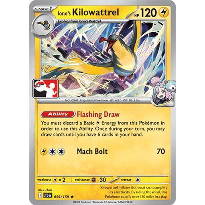 Iono's Kilowattrel - 055/159 #055 1