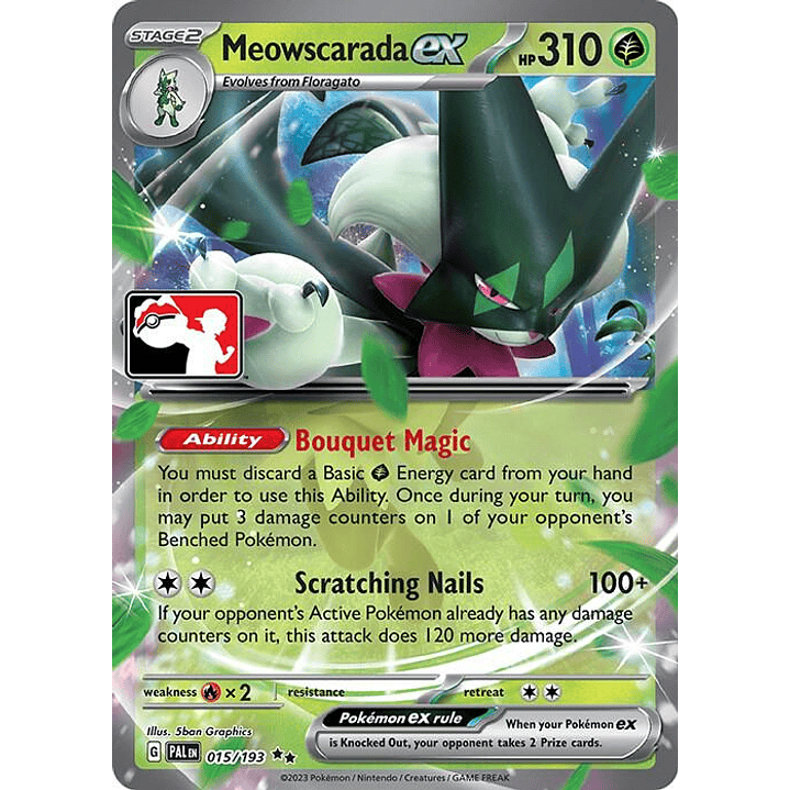 Meowscarada ex #015 1