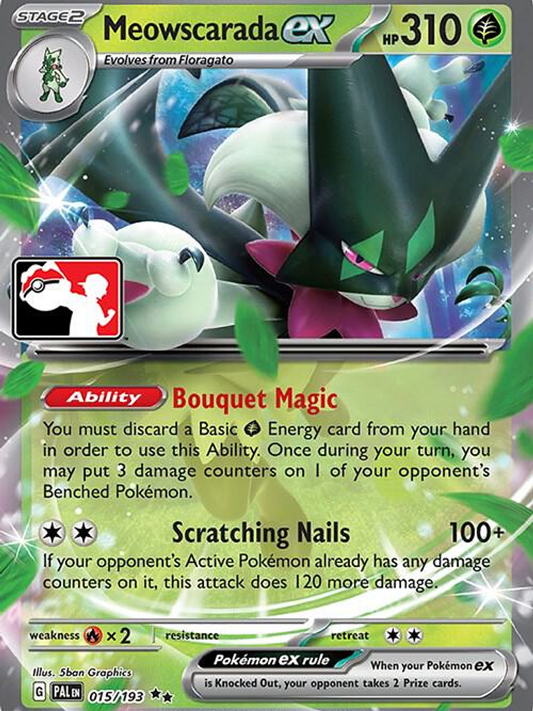 Meowscarada ex #015 1