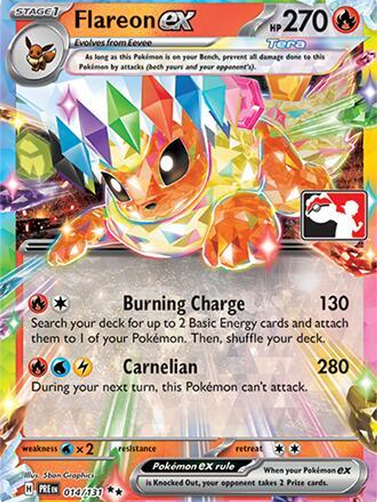 Flareon ex #014 1