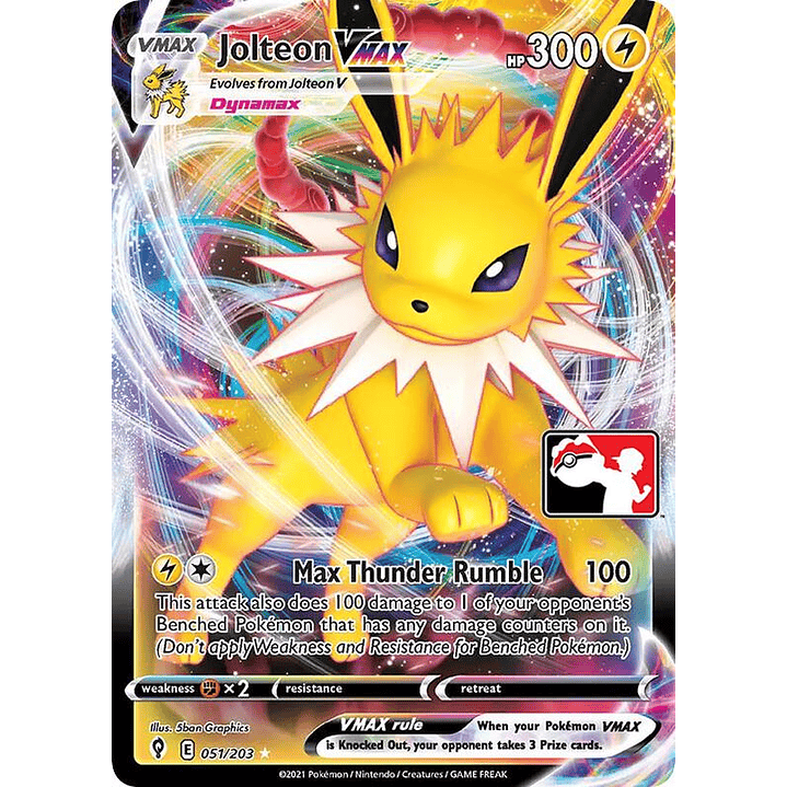 Jolteon VMAX #051 1