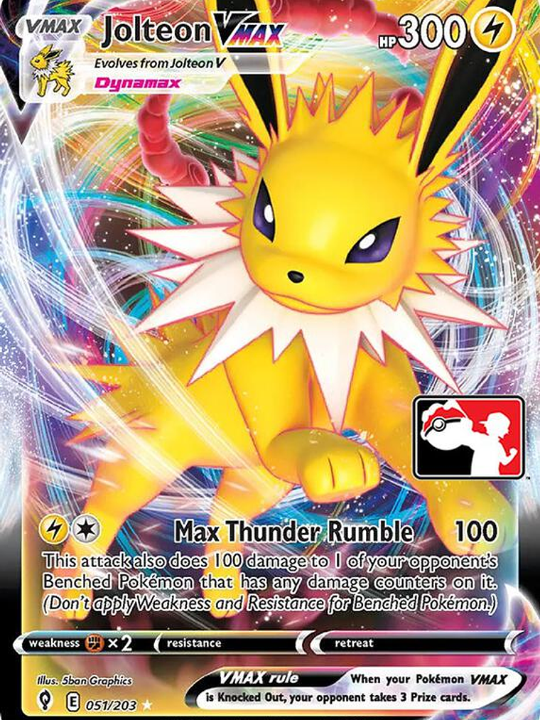 Jolteon VMAX #051 1
