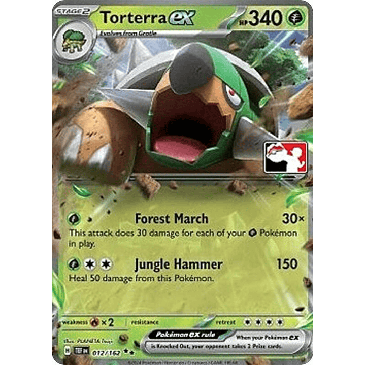 Torterra ex - 012/162 #012 1