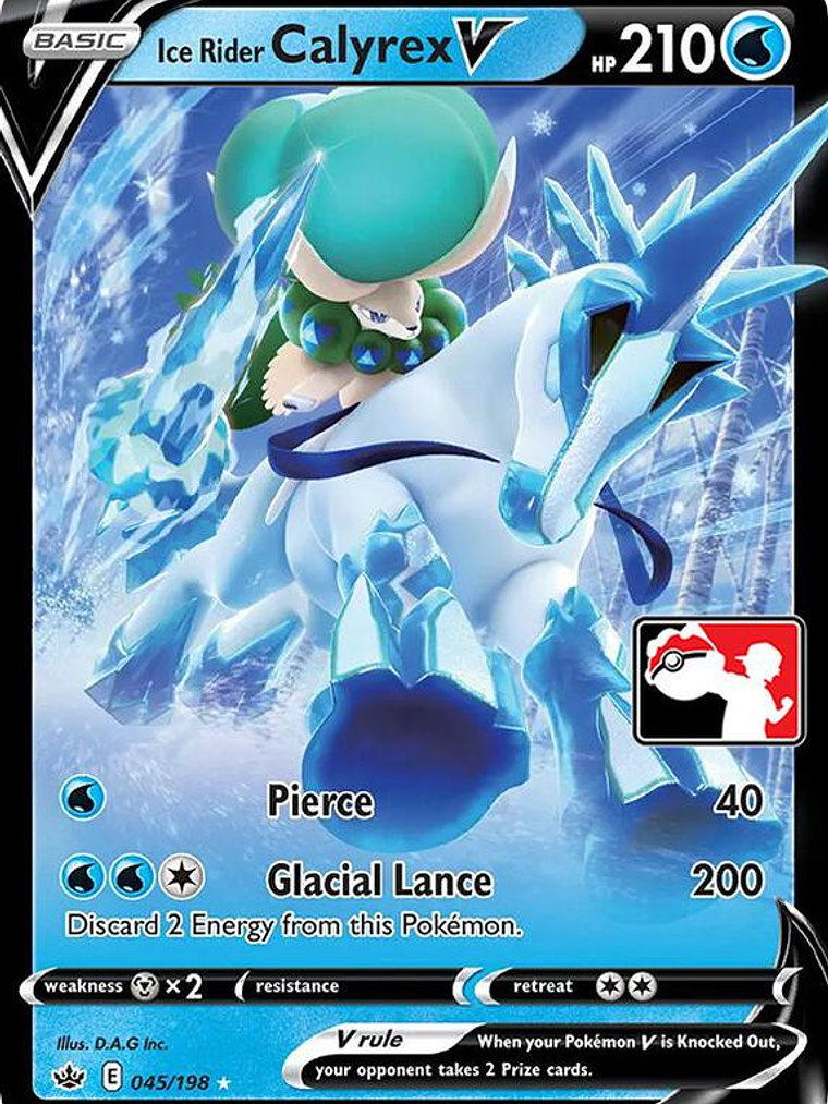 Ice Rider Calyrex V #045 1