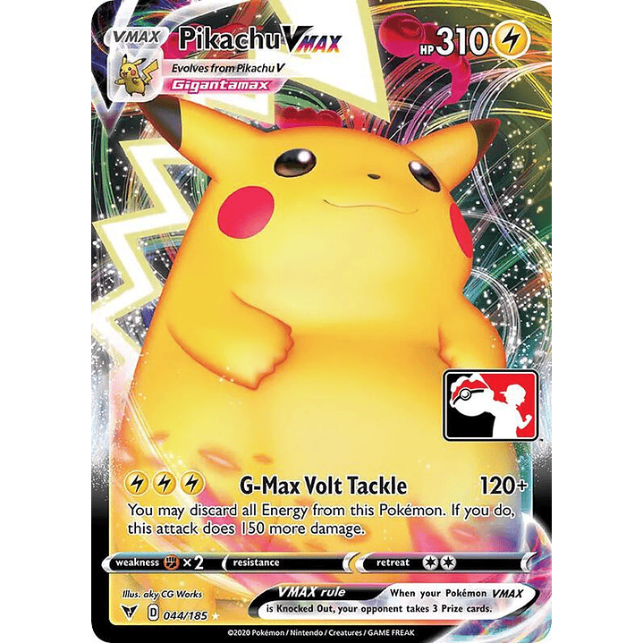 Pikachu VMAX #044 1