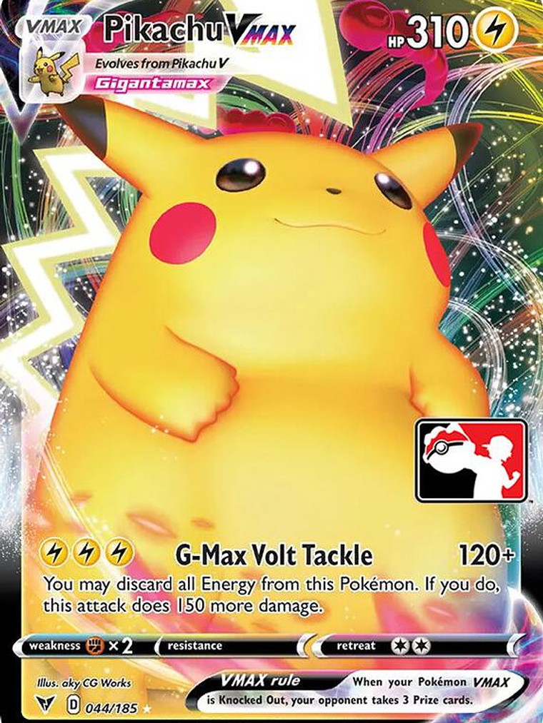 Pikachu VMAX #044 1