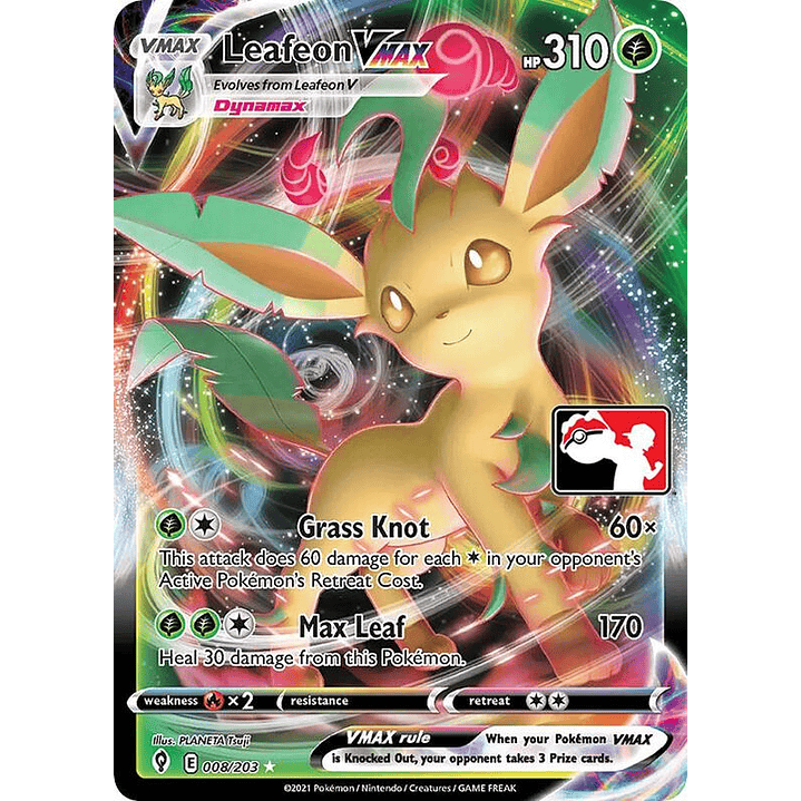 Leafeon VMAX #008 1