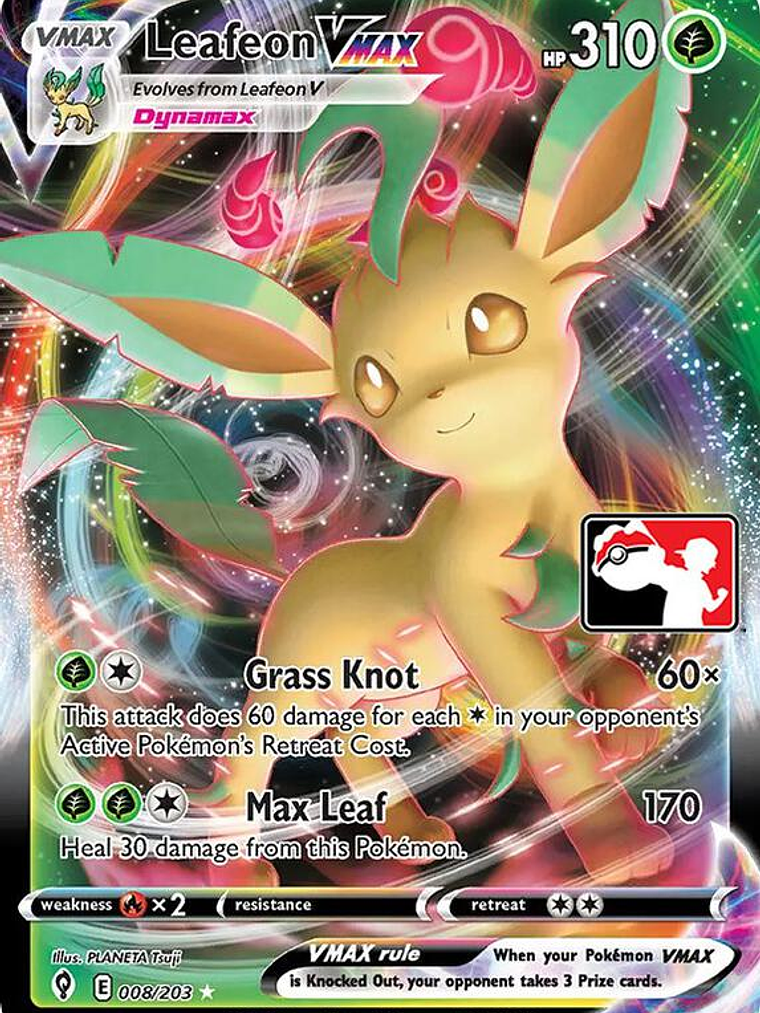 Leafeon VMAX #008 1
