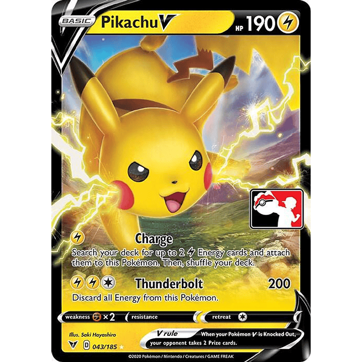 Pikachu V #043 1