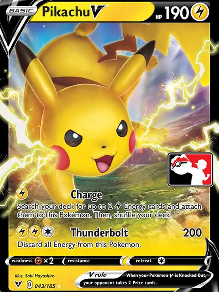 Pikachu V #043 1