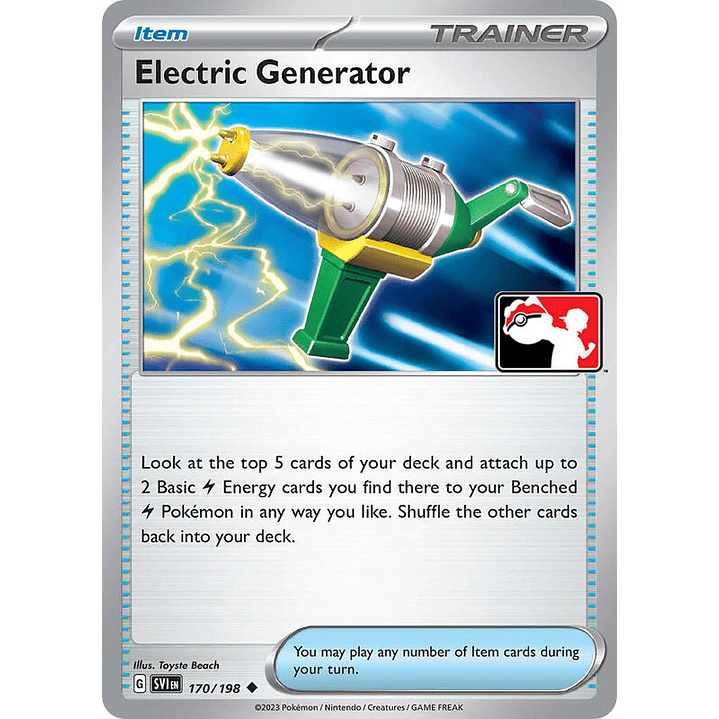 Electric Generator #170 1