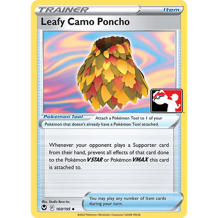 Leafy Camo Poncho #160 1