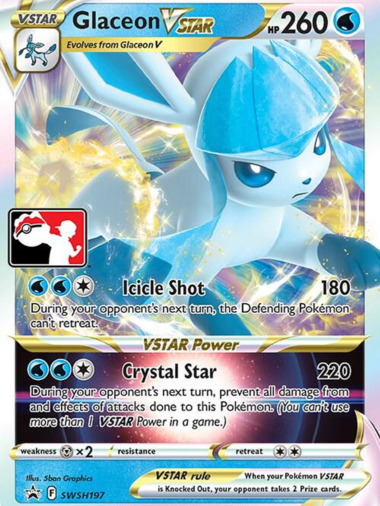 Glaceon VSTAR #SWSH197 1
