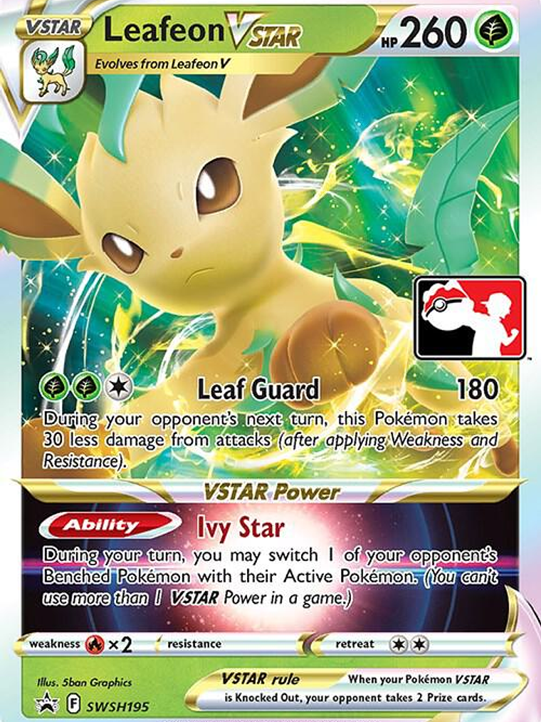 Leafeon VSTAR #SWSH195 1