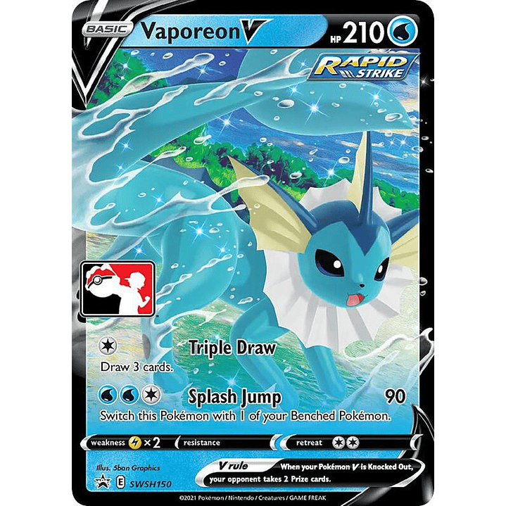 Vaporeon V #SWSH150 1