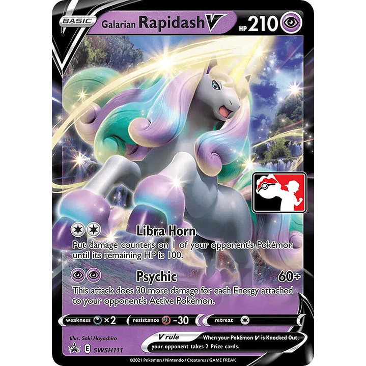 Galarian Rapidash V #SWSH111 1