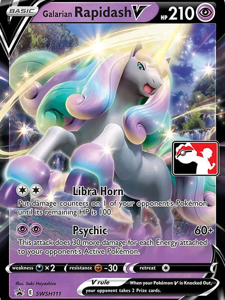 Galarian Rapidash V #SWSH111 1