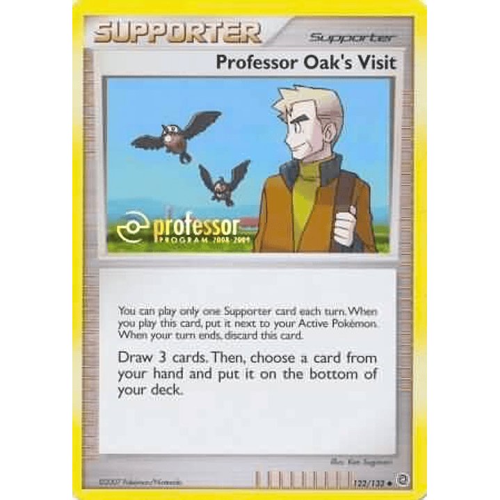 Professor Oak's Visit (2008-2009) #122 1