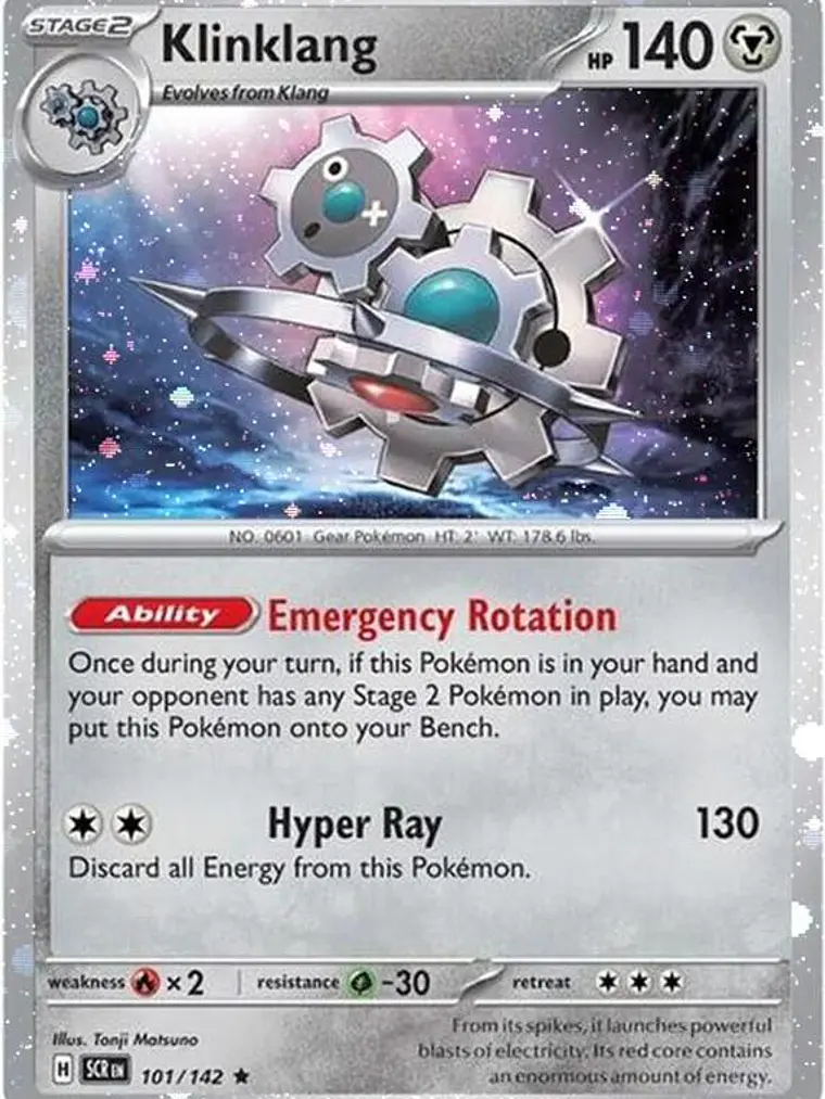 Klinklang - 101/142 (Cosmos Holo) #101 1