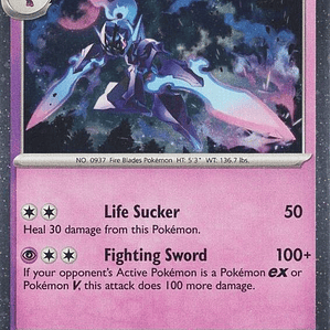 Ceruledge Cosmos Holo) #098