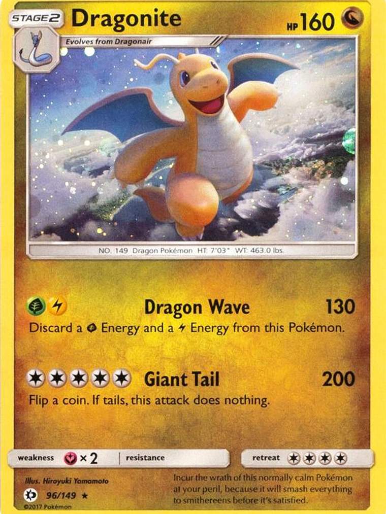 Dragonite - 96/149 (Cosmos Holo) #096 1