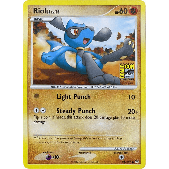 Riolu - 91/127 (SDCC 2009) #091 1