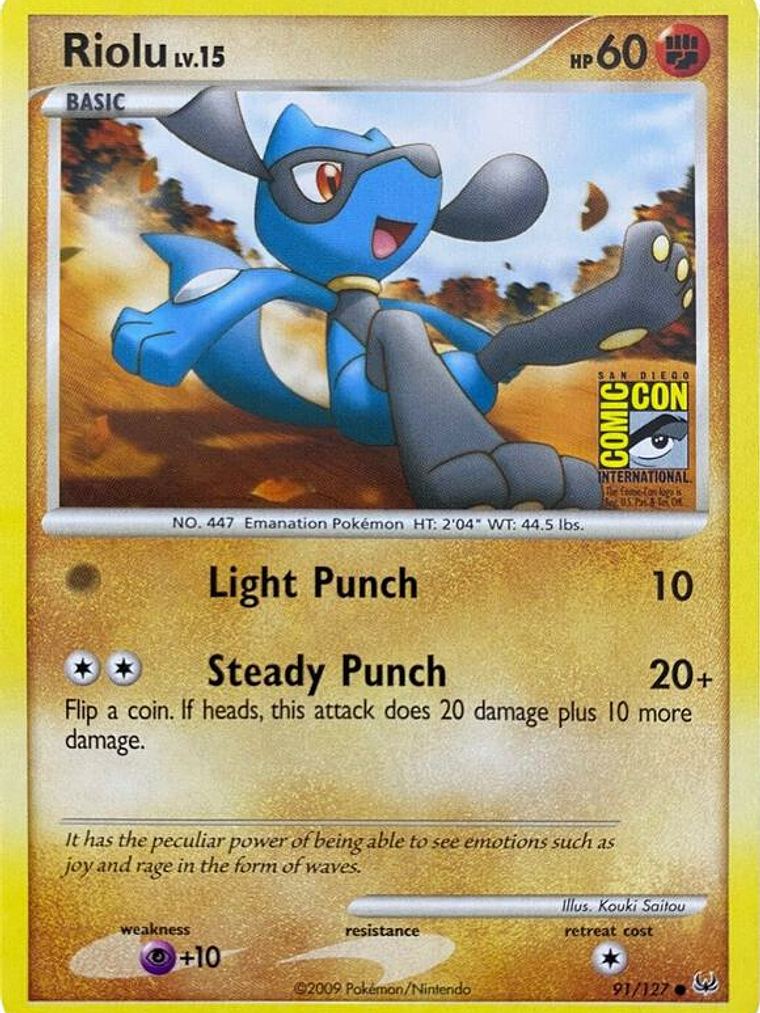 Riolu - 91/127 (SDCC 2009) #091 1