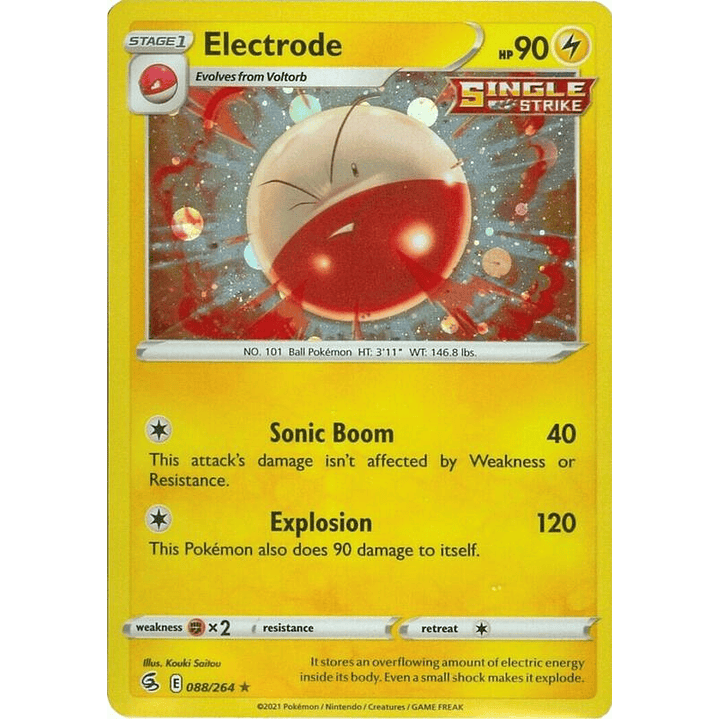 Electrode - 088/264 (Cosmos Holo) #088 1