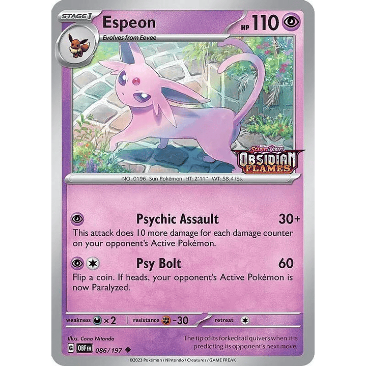 Espeon (Best Buy Exclusive) #086 1