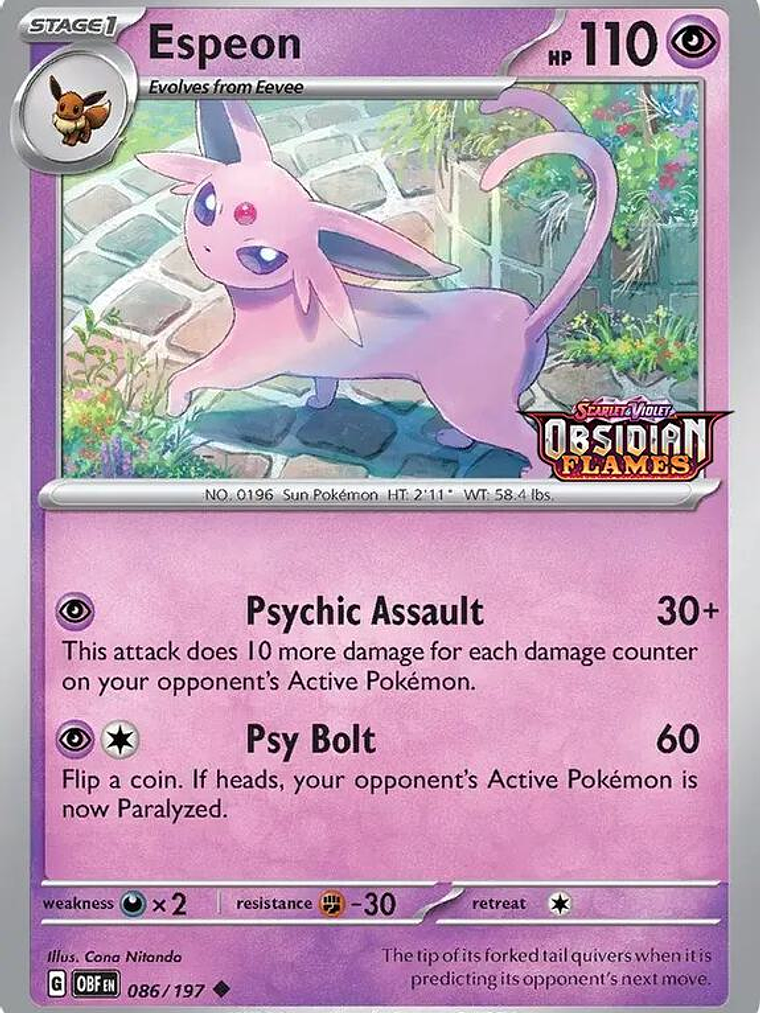 Espeon (Best Buy Exclusive) #086 1