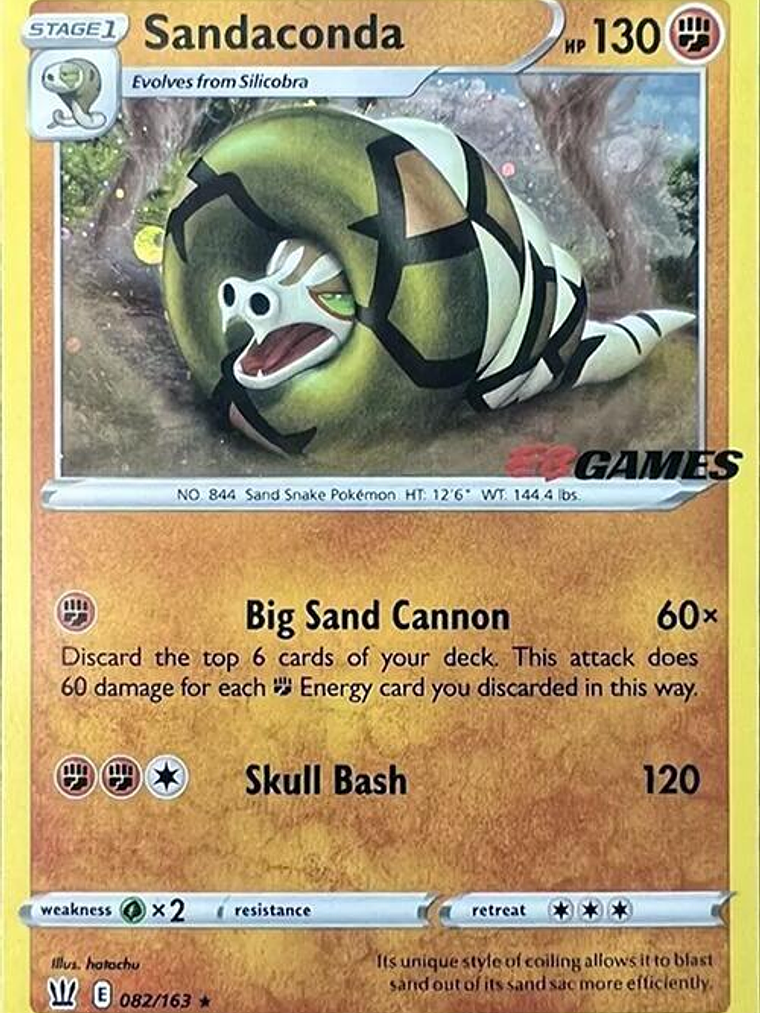 Sandaconda - 082/163 (EB Games Exclusive) #082 1