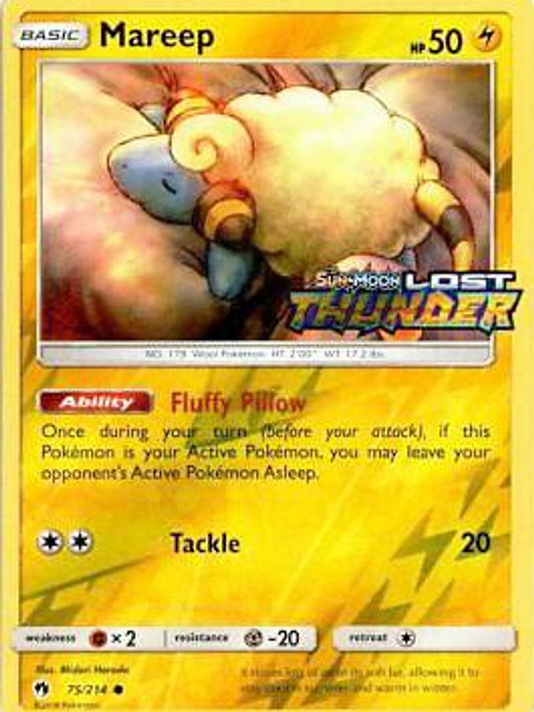 Mareep - 75/214 (Toys R Us Promo) #075 1