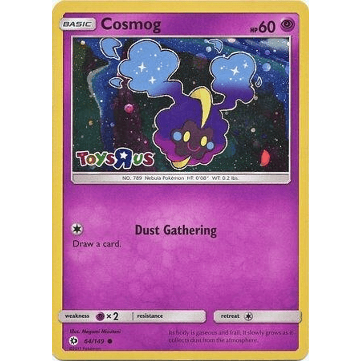 Cosmog - 64/149 (Toys R Us Promo) #064 1