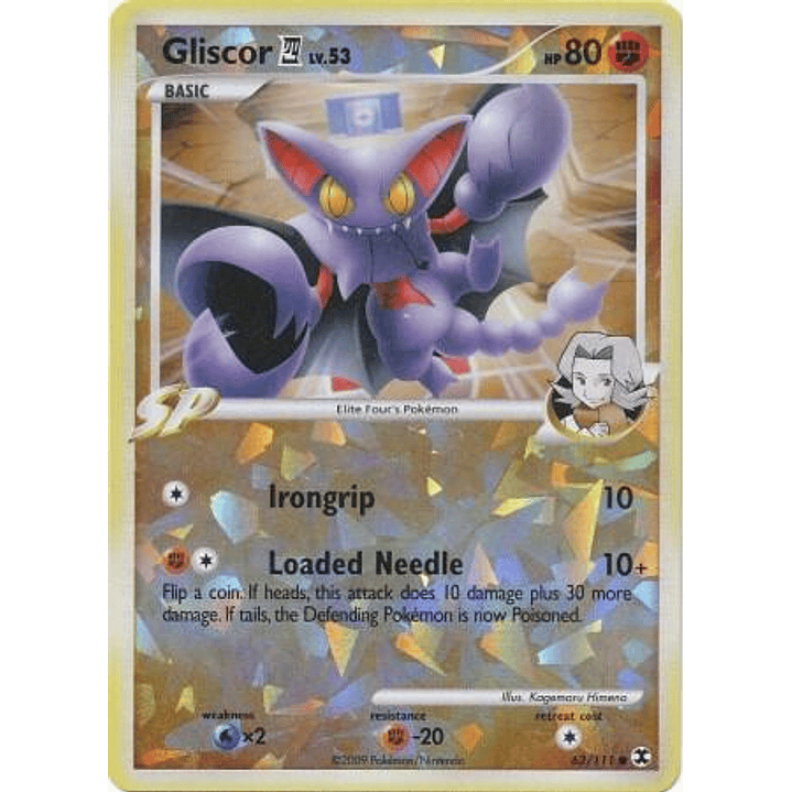 Gliscor E4 - 62/111 (Cracked Ice) #062 1